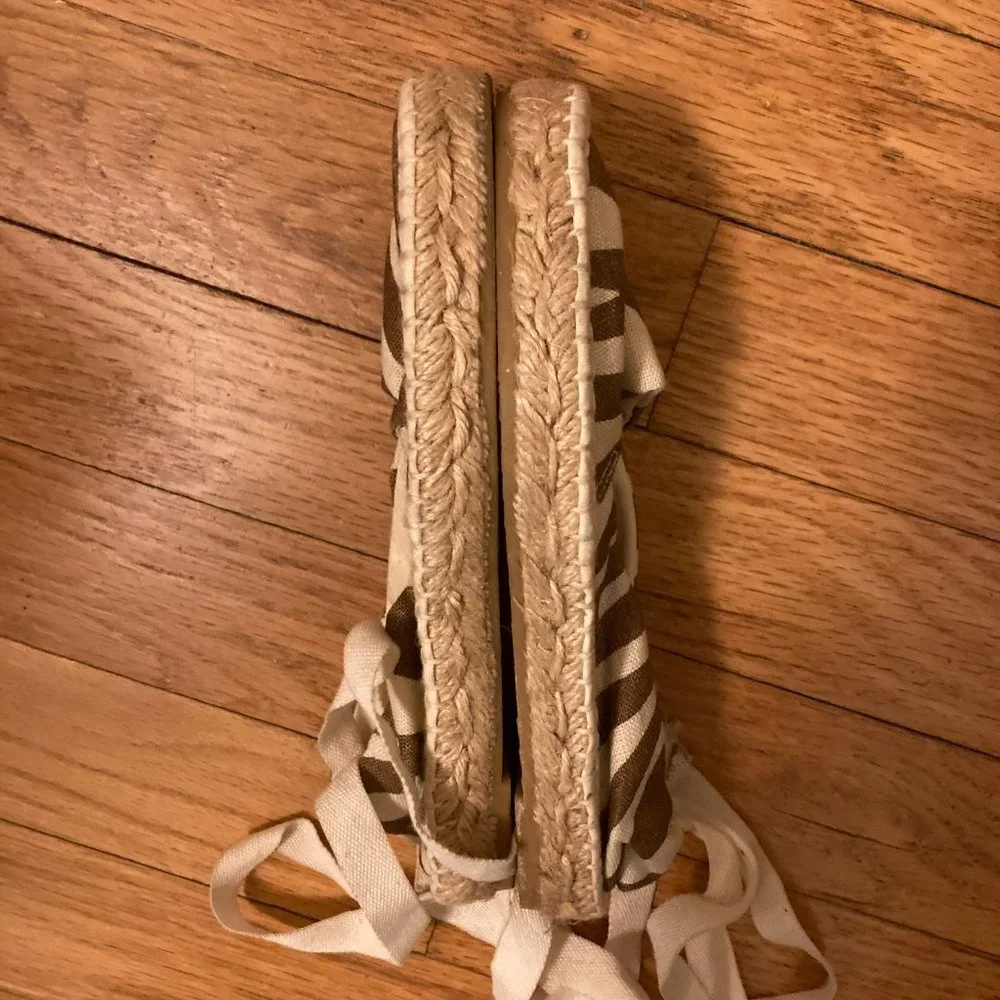 J. Crewcuts Zebra Print Espadrilles